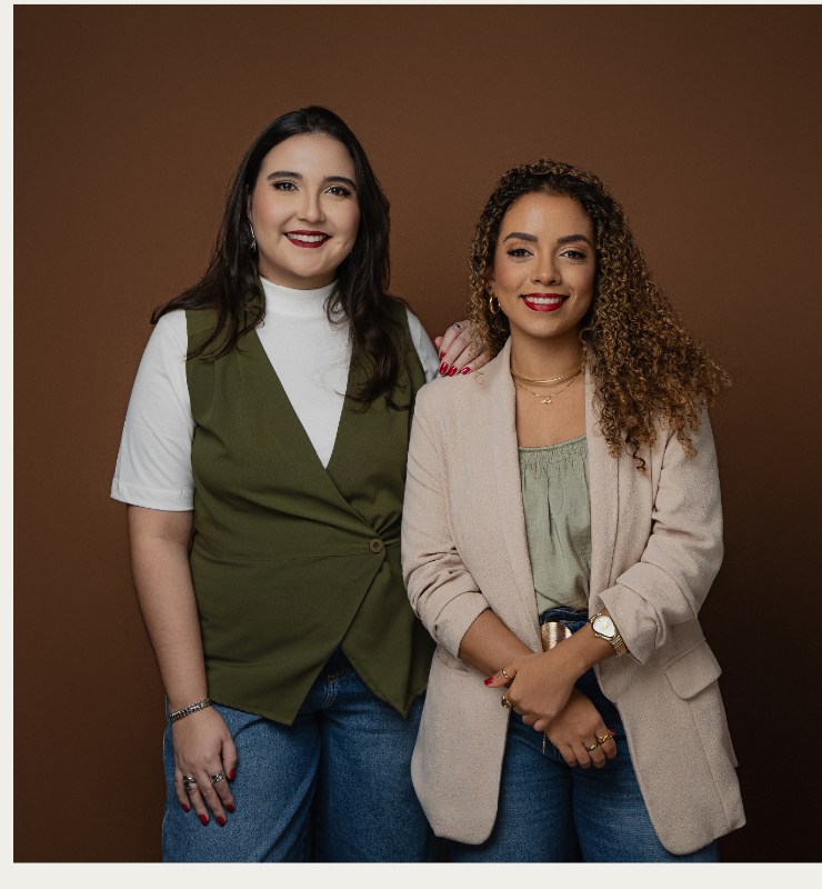 Joene Louchard e Dayana Ramos, fundadoras da _modo_bim